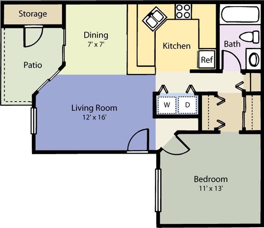 The Valley Floor Plan 5